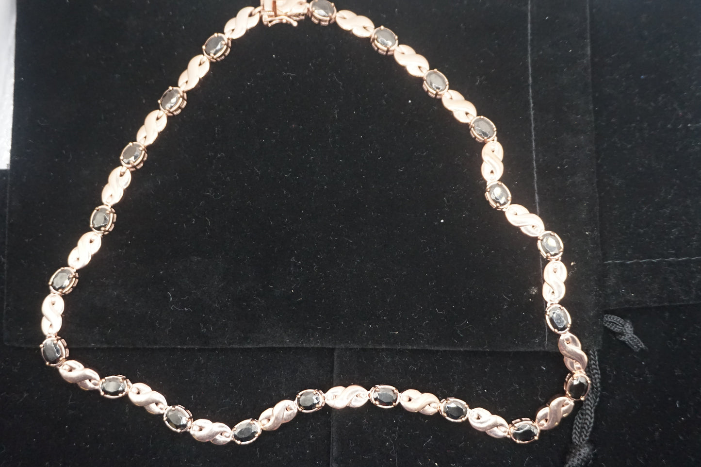 Copper Magnetic Shungite Necklace.