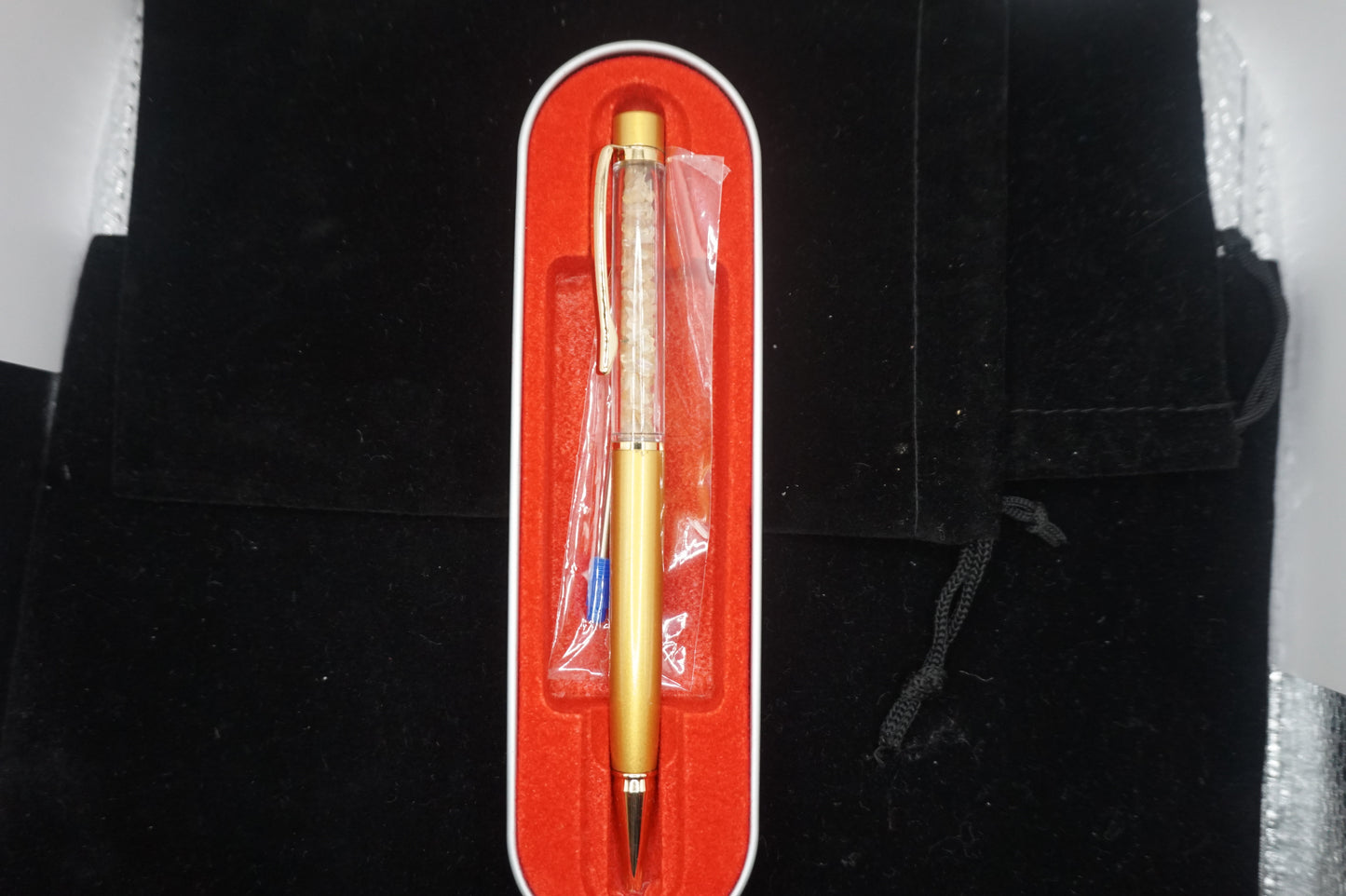 Crystal Filled Pen