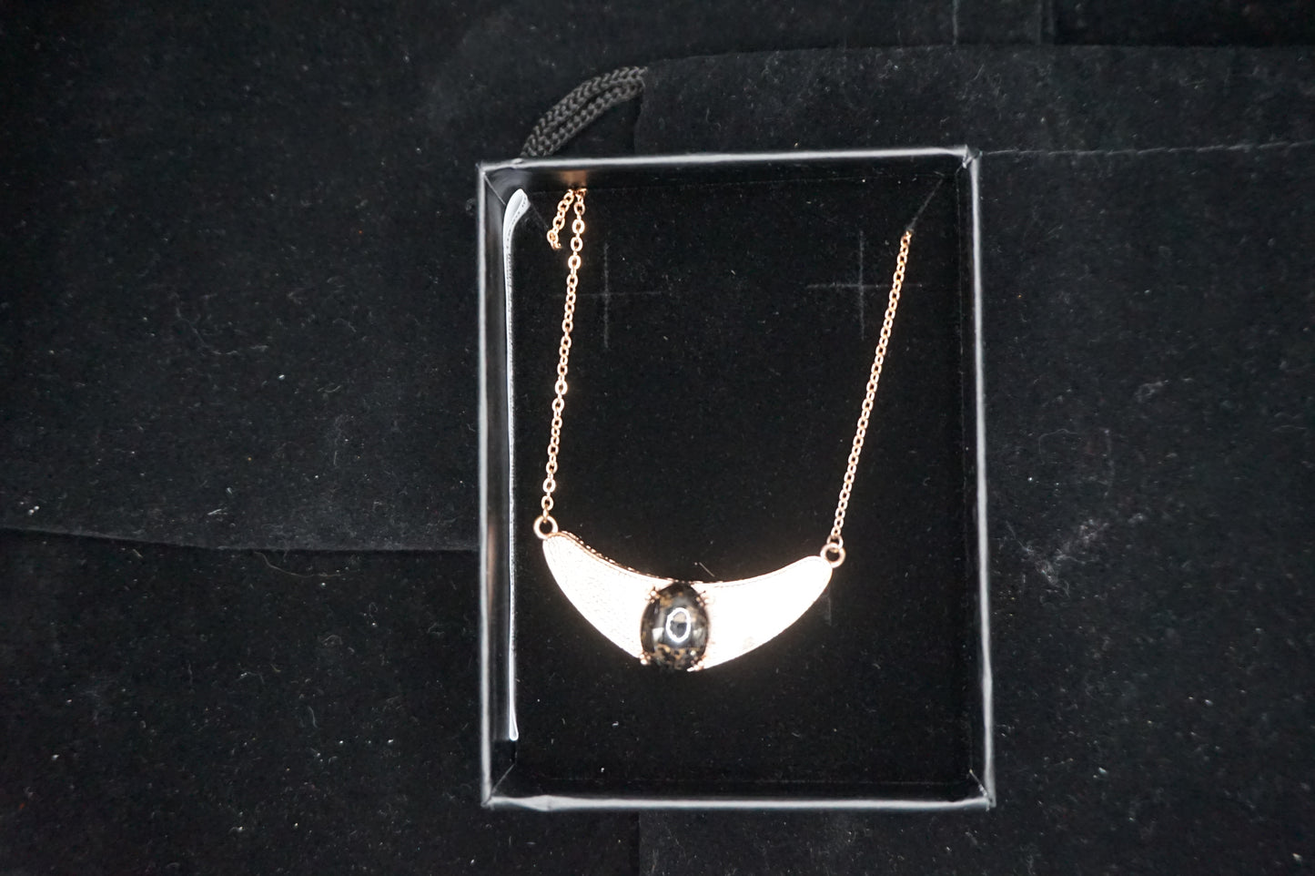 Magnetic Copper and Shungite necklace