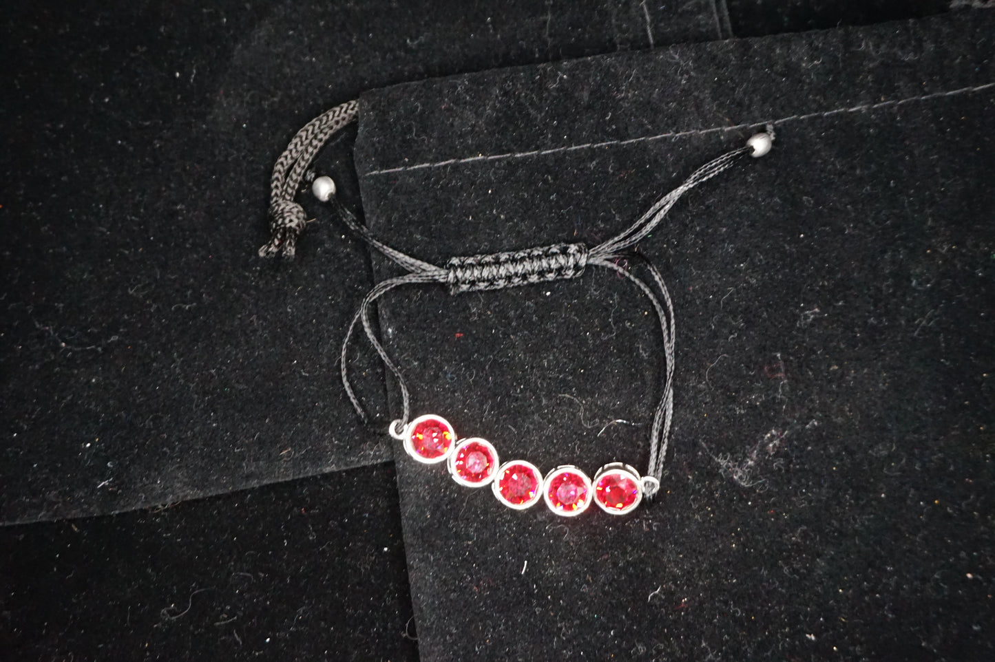 Swarouski Crystal Ruby Bracelet