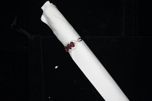 Rhodolite Garnet size 10 ring