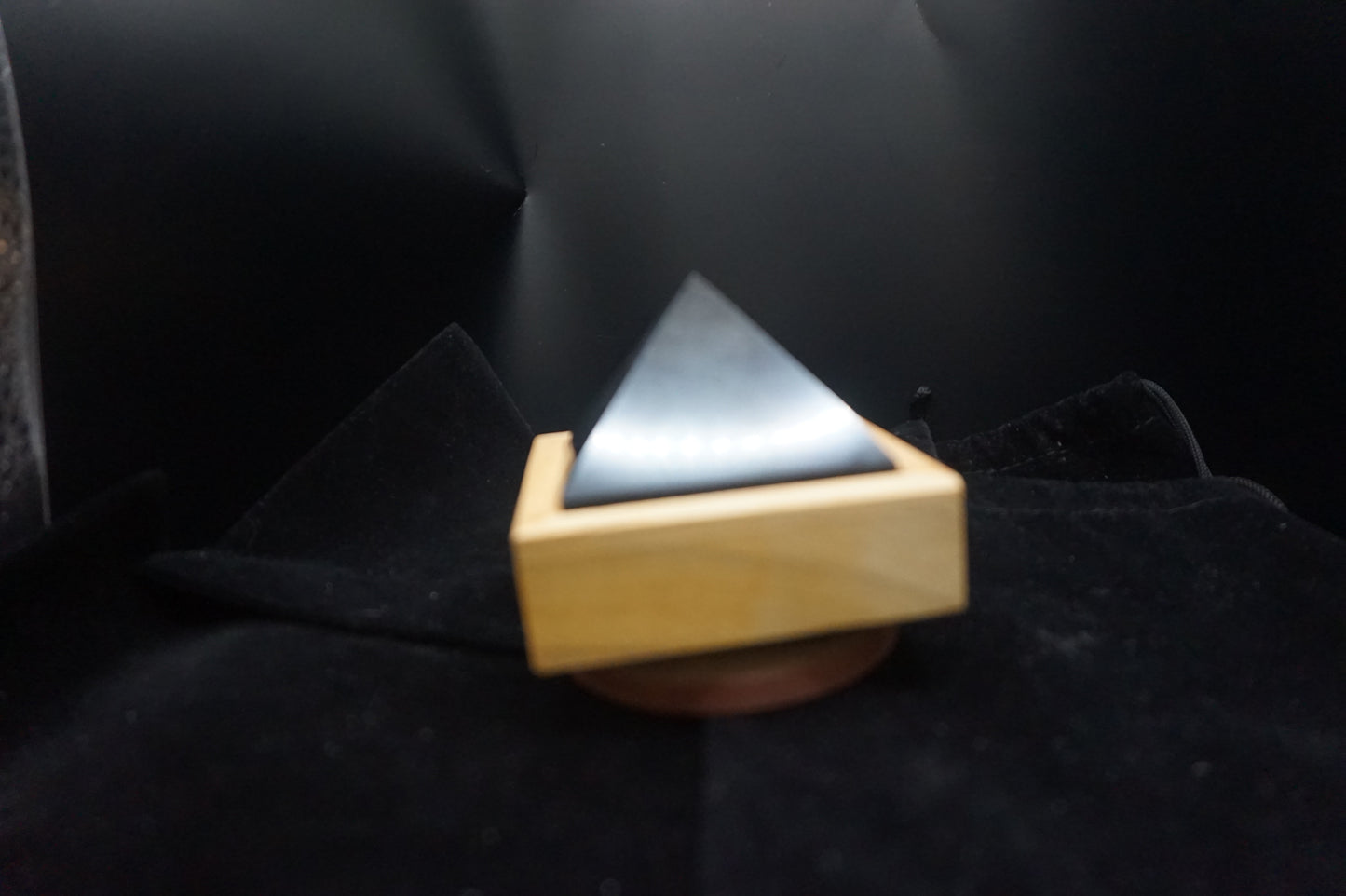 Shungite Pyramid with stand