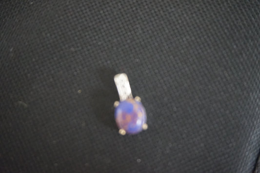 Purple Turquoise Pendant