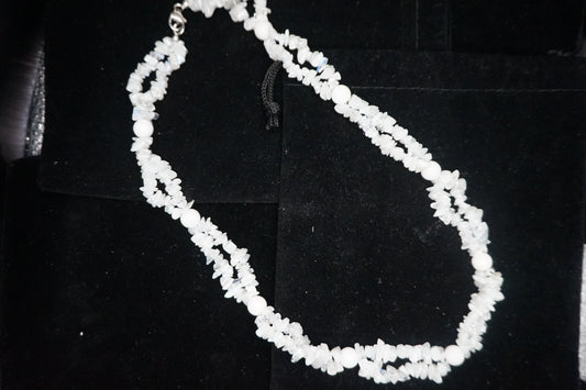 Rainbow Moonstone 18in Necklace