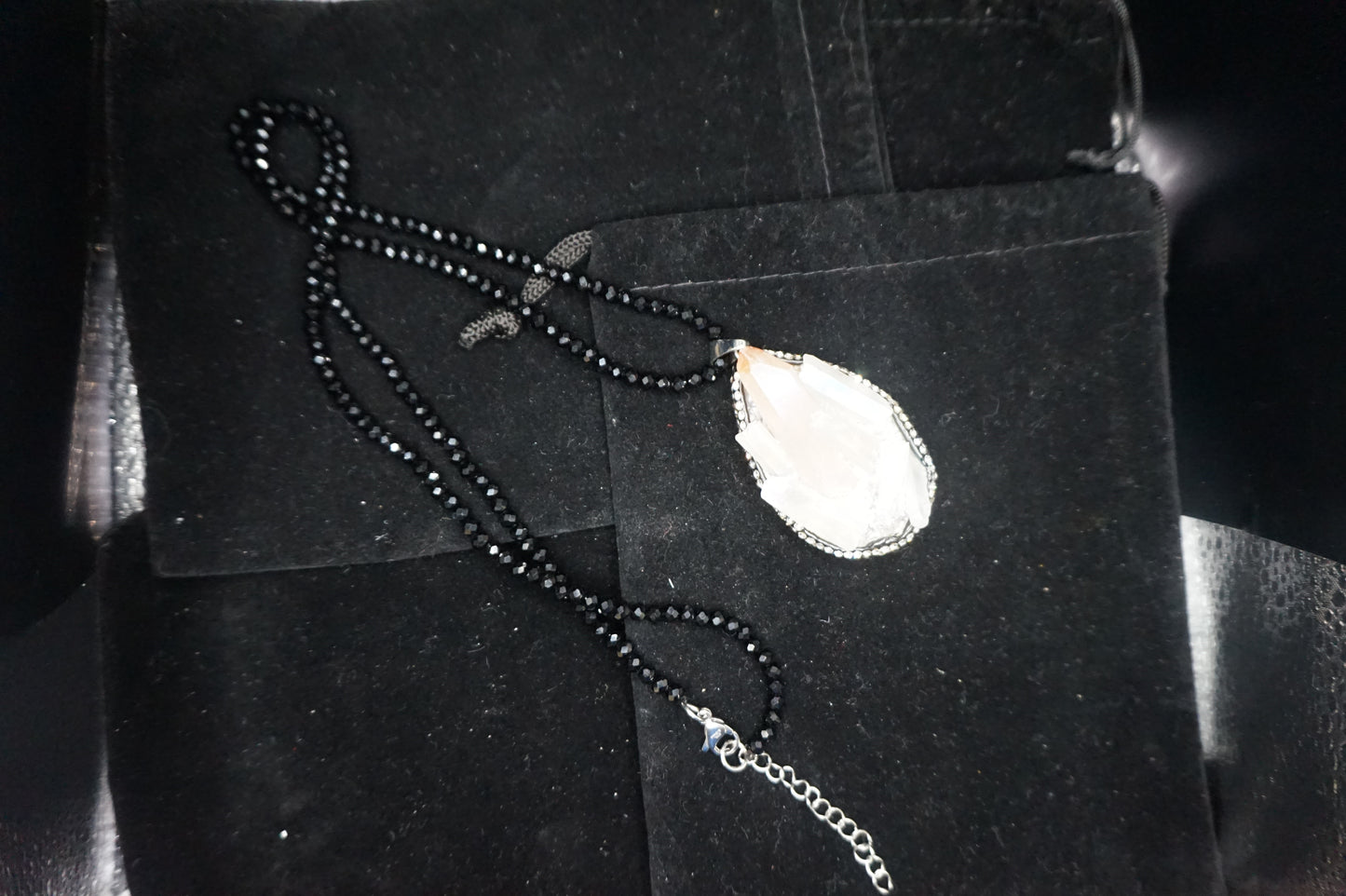 Aura Quartz 26in Necklace