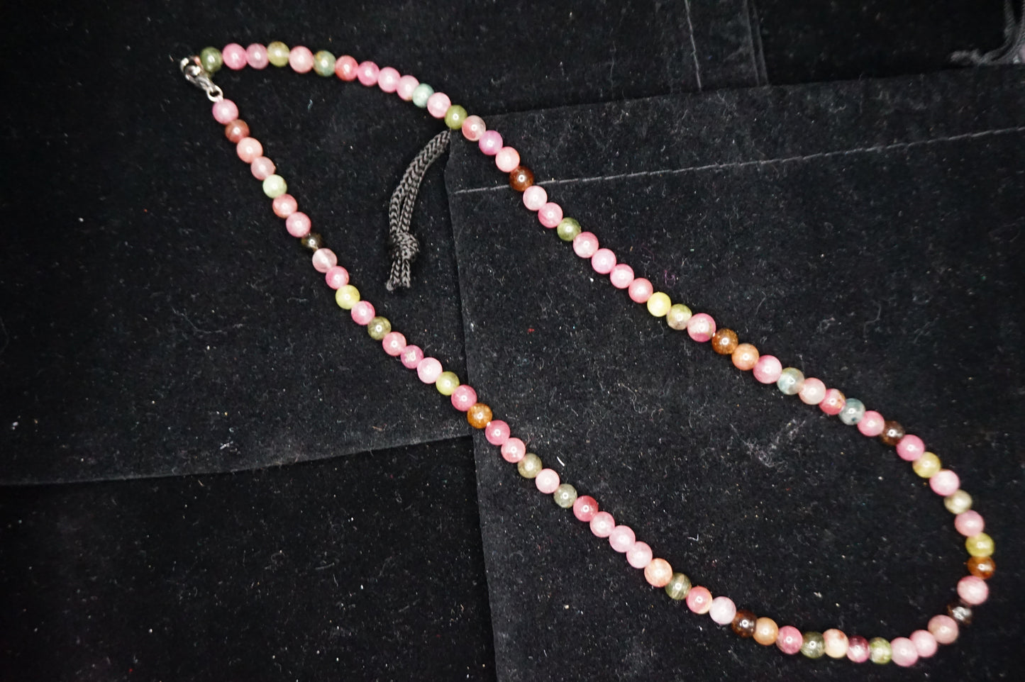 18in Watermelon Tourmaline Necklace