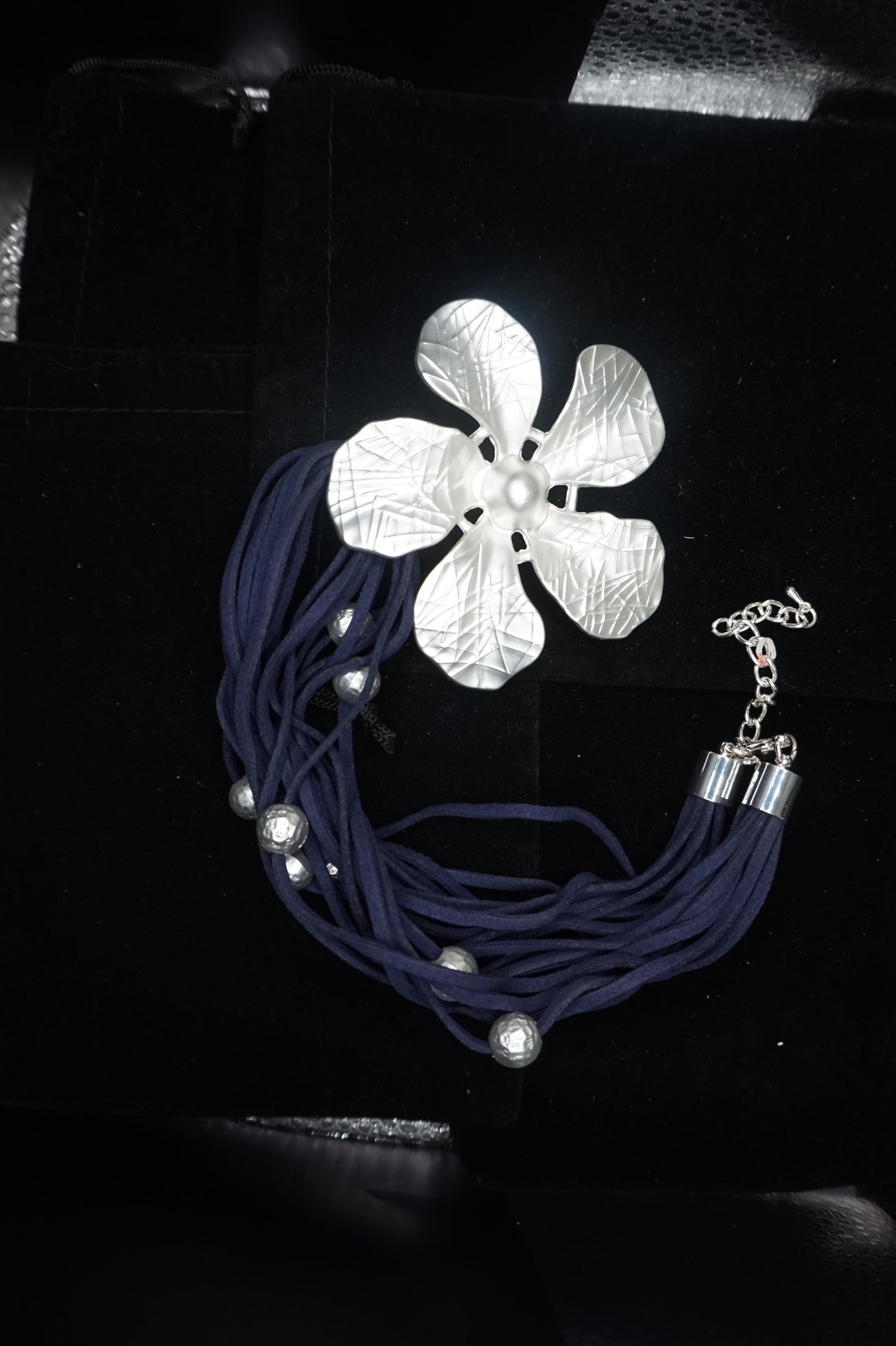 Jasmine Flower Pendant Necklace